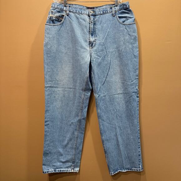 Vintage U S. Polo ASSN Jeans Mens Baggy 36x31 Y2K Medium Wash - Picture 2 of 9